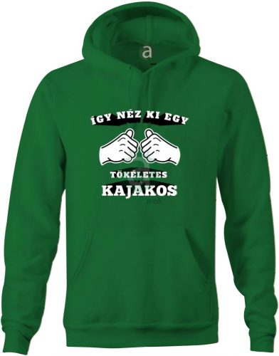Így néz ki egy tökéletes kajakos kapucnis pulóver