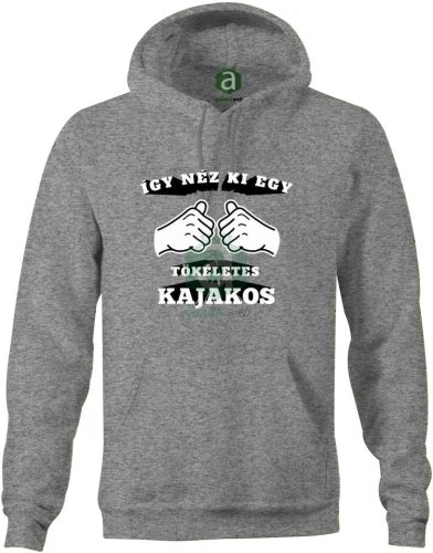 Így néz ki egy tökéletes kajakos kapucnis pulóver