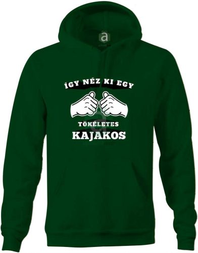 Így néz ki egy tökéletes kajakos kapucnis pulóver