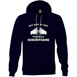 Így néz ki egy tökéletes kerékpáros kapucnis pulóver