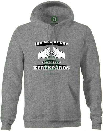 Így néz ki egy tökéletes kerékpáros kapucnis pulóver