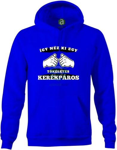 Így néz ki egy tökéletes kerékpáros kapucnis pulóver