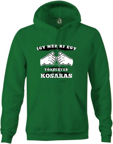 Így néz ki egy tökéletes kosaras kapucnis pulóver