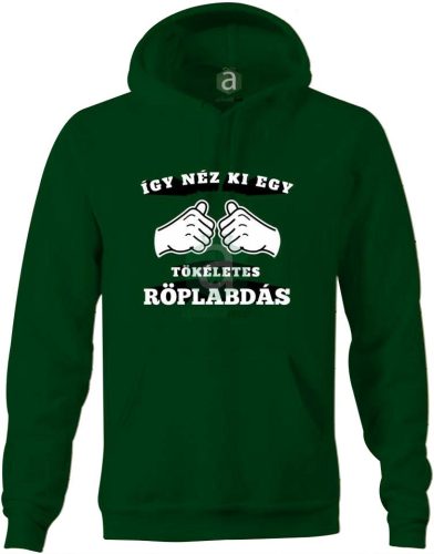 Így néz ki egy tökéletes röplabdás kapucnis pulóver