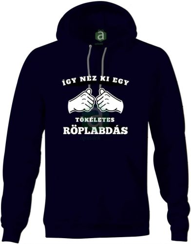 Így néz ki egy tökéletes röplabdás kapucnis pulóver