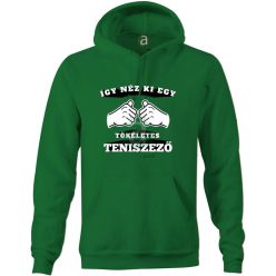 Így néz ki egy tökéletes teniszező kapucnis pulóver