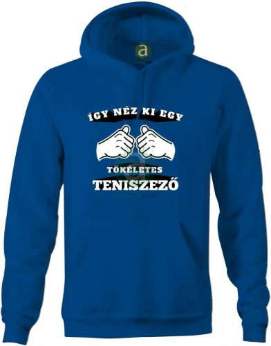Így néz ki egy tökéletes teniszező kapucnis pulóver