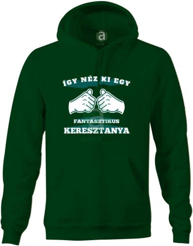 Így néz ki egy fantasztikus Keresztanya kapucnis pulóver