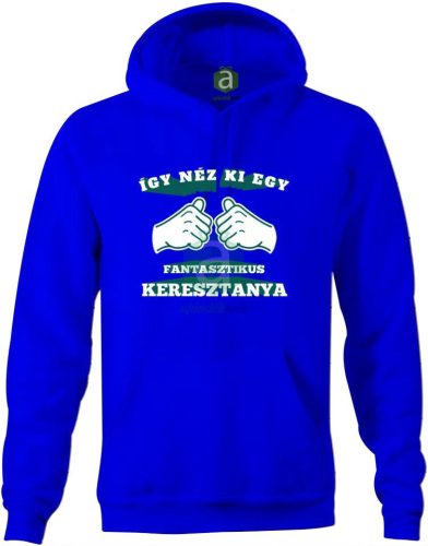 Így néz ki egy fantasztikus Keresztanya kapucnis pulóver