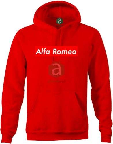 Alfa Romeo supreme kapucnis pulóver