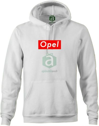 Opel supreme kapucnis pulóver