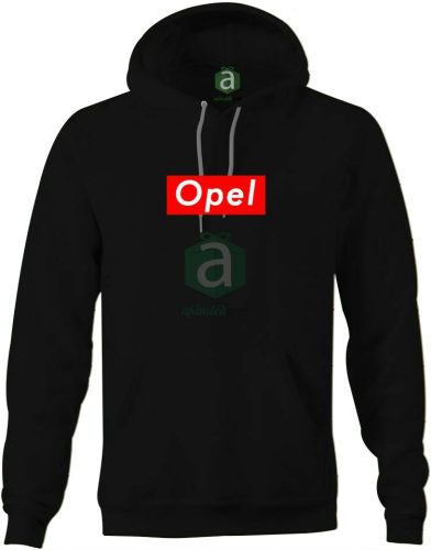 Opel supreme kapucnis pulóver