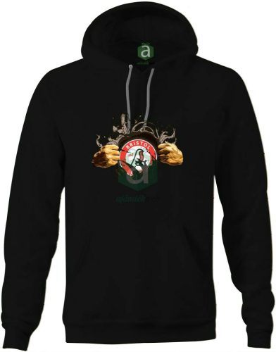 Bristol City tépett kapucnis pulóver