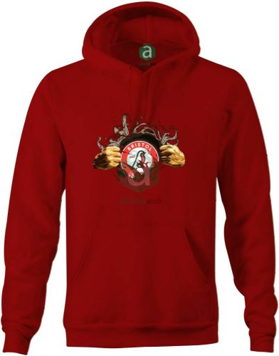 Bristol City tépett kapucnis pulóver