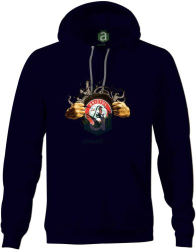 Bristol City tépett kapucnis pulóver