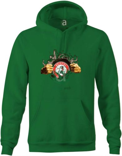 Bristol City tépett kapucnis pulóver