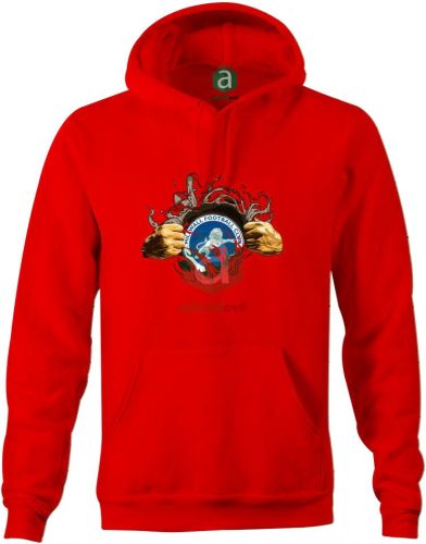 Millwall tépett kapucnis pulóver