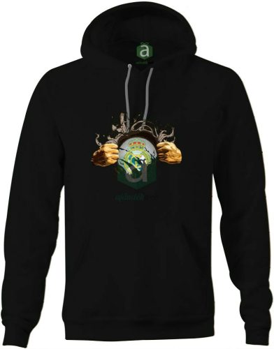 Real Madrid tépett kapucnis pulóver