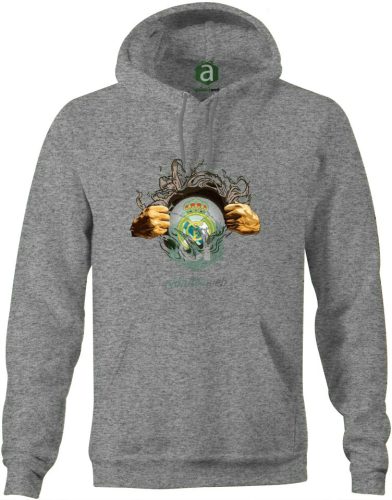 Real Madrid tépett kapucnis pulóver