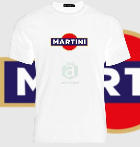 Martini L-es fehér póló