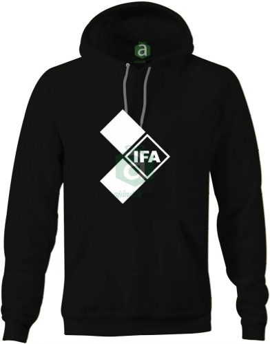 IFA logos kapucnis pulóver