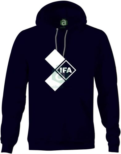 IFA logos kapucnis pulóver