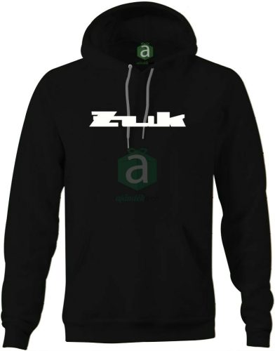Zuk logos kapucnis pulóver