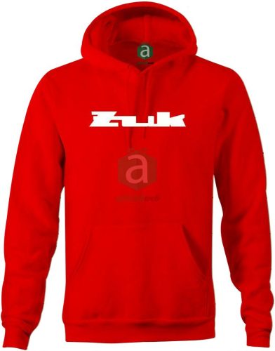 Zuk logos kapucnis pulóver