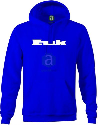 Zuk logos kapucnis pulóver