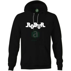 Robur logos kapucnis pulóver