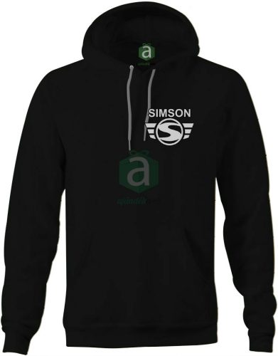 Simson kapucnis pulóver