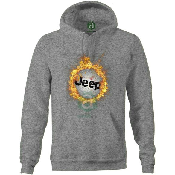 Jeep fire kapucnis pulóver