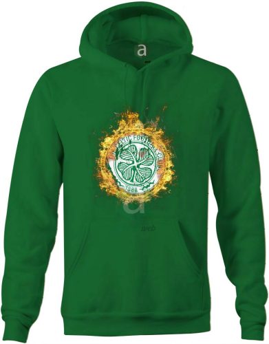 Celtic fire kapucnis pulóver
