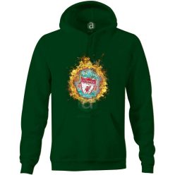 Liverpool fire kapucnis pulóver