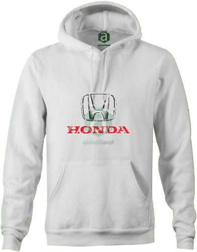 Honda karcolt kapucnis pulóver