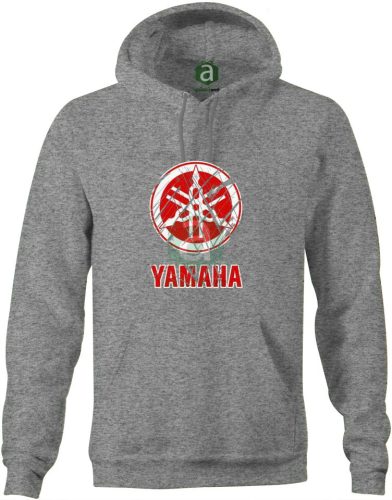 Yamaha karcolt kapucnis pulóver