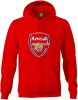 Arsenal karcolt kapucnis pulóver
