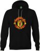 Manchester United karcolt kapucnis pulóver