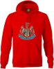 Newcastle United karcolt kapucnis pulóver