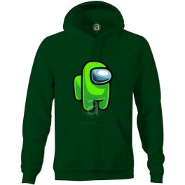 Lime Impostor - Among Us kapucnis pulóver