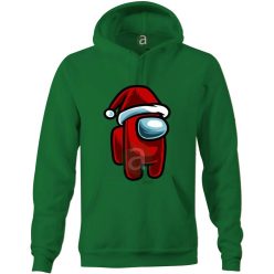 Santa Impostor - Among Us kapucnis pulóver