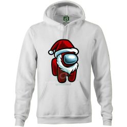 Santa Impostor 2 - Among Us kapucnis pulóver