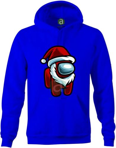 Santa Impostor 2 - Among Us kapucnis pulóver