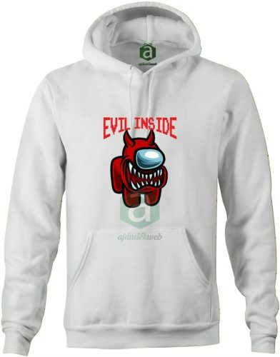 Evil Inside Impostor - Among Us kapucnis pulóver