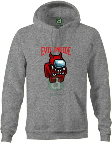 Evil Inside Impostor - Among Us kapucnis pulóver