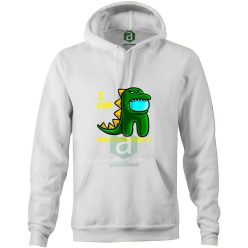 I am T-rex Impostor - Among Us kapucnis pulóver
