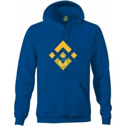 Binance logo kapucnis pulóver