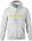 Binance kapucnis pulóver