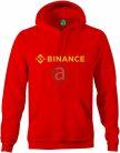 Binance kapucnis pulóver