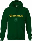 Binance kapucnis pulóver